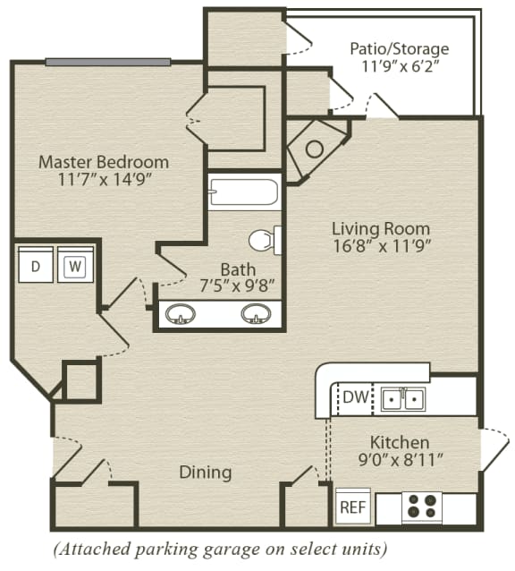 One Bedroom Apartments Sandy Springs